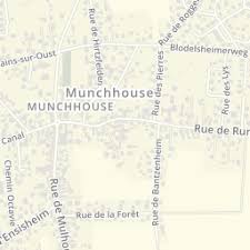 Carte De Munchhouse Situation Geographique Et Population De Munchhouse Code Postal 68740