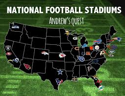 United states includes 50 states, which are listed here in alphabetical order. Custom Nfl Football Stadium Travel Map 32 Stadiums Pushpin Map Nfl Football Stadium Football Stadiums Nfl Stadiums