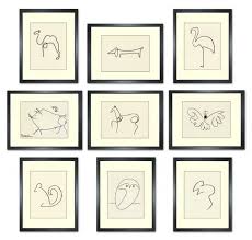 Image Result For Picasso Olunda Ikea Animal Line Drawings Picasso Prints Line Drawing