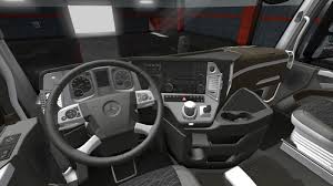 Ets 2 Mercedes Actros Mp4 Grey Lux Interior 1 34 X V 1 0 Interieurs Mod Fur Eurotruck Simulator 2