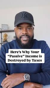 Follow @ronniethecpa for daily tax and wealth building tips!, Comment  “Training” and I’ll send you a link to my free real estate tax saving  training. , ————, Passive Income is income that’s derived ...