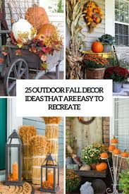 Check out these 25 outdoor fall decor ideas. Outside Decoration Ideas Novocom Top