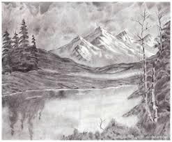 Here presented 58+ realistic landscape drawing images for free to download, print or share. Landscape Hyper Realistic Pencil Drawing