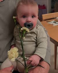 Six months with julian, juju, snicklefritz, The Schnick, my light, the  morning son, lil bear, juju bean, sniggleberry, & the squeaker!