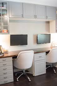 How To Make A Desk From Kitchen Cabinets Part Two Diy Without Fear Ikea Home Office Home Office Cabinets Home Office Furniture