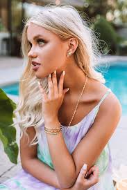 Kendra Scott Ivy Gold Ear Climber Earrings in Sea