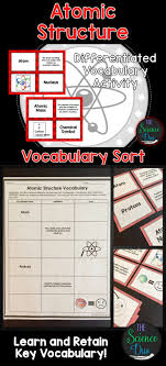 Help Your Students Grasp And Retain Key Chemistry Vocabulary With This Interactive Vocabulary Physical Science Middle School Vocabulary Interactive Vocabulary