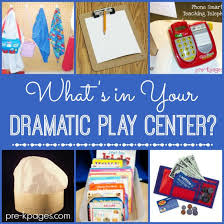 Dramatic play is a form of symbolic play where a child pretends to take on a role of someone else, imitating actions and speech from earlier observed situations. How To Set Up The Dramatic Play Center In An Early Childhood Classroom Dramatic Play Preschool Dramatic Play Centers Dramatic Play