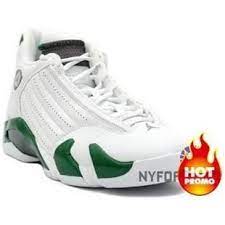 nike air jordan 14 xiv retro white forest green air jordans womens jordans nike air jordans