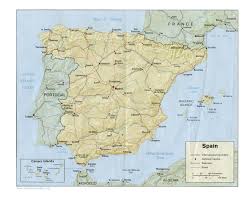 Spain is located in southwestern europe. Download Free Spain Maps