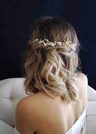 Medium Length Wedding Hairstyle For 2020 Brides Wedding Hairstyles For Long Hair Short Wedding Hair Long Hair Styles