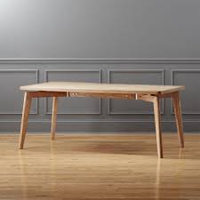 Shop Finmark Dining Table Designed By Jannis Ellenberger Beautiful Warm Grained Shesham Wood Taper Modern Dining Table Dining Table Design Cb2 Dining Room