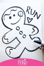 Gingerbread Directed Drawing Directed Drawing Kindergarten Directed Drawing Gingerbread Man Drawing