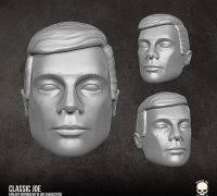 gi joe head" 3D Models to Print
