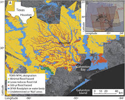 New and preliminary texas flood maps provide the public an early look at a home or communitys projected risk to flood hazards. Land Subsidence In Houston Correlated With Flooding From Hurricane Harvey Sciencedirect