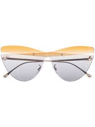 Find italian craftsmanship with fast shipping & free returns at farfetch. Fendi Eyewear Cut Out Cat Eye Sunglasses Farfetch