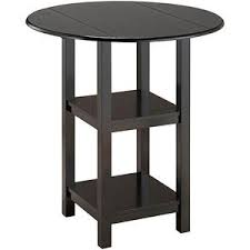 Walmart Boraam Powellton Double Drop Leaf Pub Table Black Pub Table Dining Table Black Pub Table Sets