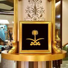 شعار المملكة العربية السعودية السيفين و النخلة تتشرف شركة شعار أن تعرض لكم سجادة الحائط المصنوعة يدويا بال landscape photography mantel clock iphone wallpaper