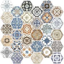 New Artistry Series Beautiful Decorative Glass Mosaics Will Add Style To Any Wall Application Hexagonal Mosaic Mosaic Marrakech Tile
