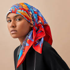 Foulard Hermes Donna Foulard Da Mettere In Testa Turbante Alla Moda, Fascia  Per La