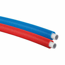 Uponor Uni Pipe Plus meerlagenbuis met mantel rood 20x2,25mm ...