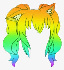 Ibispaint x gacha life i know i haven't posted videos cuz i have tons of projects #gachalifetutorial and tysm for 1m. Transparent Ponytail Clipart Gacha Life Hair Edit Hd Png Download Kindpng