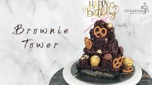 20 of the best ideas for power ranger birthday cake. Super Simple Brownie Tower How To Youtube