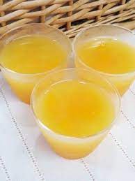 みかん オレンジのやわらか寒天ゼリー by ery resep