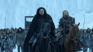 Kristofer Hivju And Kit Harington In Game Of Thrones Game Of Thrones Ending Iron Throne Jon Snow