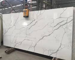 For more on thickness of quartz countertops go here. China 2cm 3cm Thickness Artificial Carrara Calacatta Marble Quartz Stone Slabs With 320 160cm For Countertops China Calcutta Quartz Stone Quartz Slab