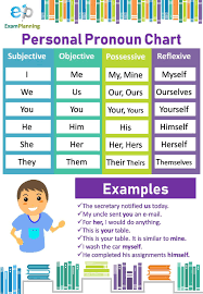 personal pronoun chart cases examplanning