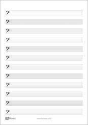 Write out those walking basslines and transcribe those solos. Print Manuscript Paper Download Print Ds Music