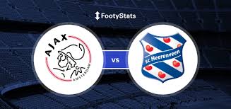 Dutch eredivisie match ajax vs heerenveen 17.10.2020. Ajax Vs Heerenveen Predictions H2h Footystats