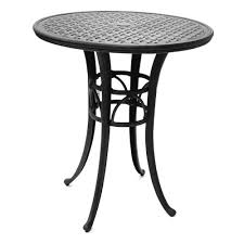 2 umbrella hole in the middle of the top fits for any umbrella with pole size diameter 1.59 to 1.89. Mallin Napa 42 Round Bar Height Umbrella Table 9 B042u