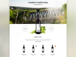 Knezi Hora Winery Winery Web Design Website Inspiration