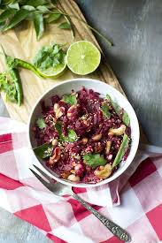 Indian Style Beet Salad Recipe Cookshideout Beet Salad Beet Salad Recipes Beetroot Salad