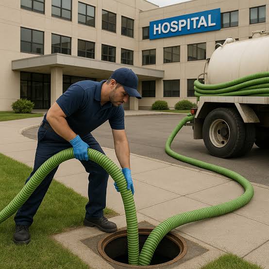 Hospital Septic Tank Cleaning