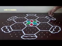 15 pulli kolam#15×8 interlaced dots #easy rangoli#flower, buds & diya rangoli# விளக்கு கோலம்#apartment kolam#festival kolam thank you for watching!! 15 8 Dots Simple Pongal Pot Kolam Interlaced Dots Kolam For Pongal How To Draw Youtube