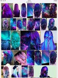 17 Ideas For Hair Color Ombre Tumblr Cool Hair Color Galaxy Hair Color Rainbow Hair Color