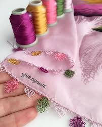 Cok Begeneceginiz Yeni Igne Oyasi Modelleri Boncuklu Desenler Oya Ornekleri Oya