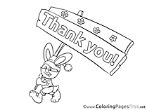 While millions of men, women. Thank You Coloring Pages