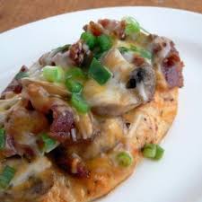 Bacon Mushroom Honey Dijon Chicken Recipe Food Recipes Bacon Stuffed Mushrooms