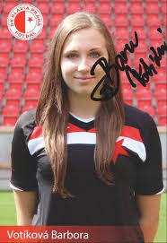 Barbora votíková přestoupila do stejného klubu, ve kterém se nachází lionel messi. Barbora Votikova Slavia Praha Autogram Podpis Fotbal Aukro