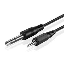 To do this short the ring and sleeve on stereo jack. 6 35mm 1 4 To 3 5mm 1 8 Cable Adapter 3ft Male To Male Trs Stereo Audio Jack Plug Wire Cord Bi Directional Connector For Ipod Laptop Home Theater Amplifiers Walmart Com Walmart Com