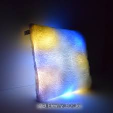 Led Light Up Couch Pillow Eternity Led