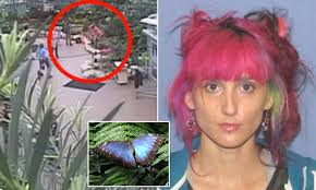Ohio woman arrested for 'stealing butterfly from conservatory'
