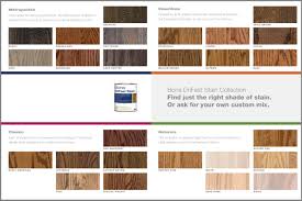 Explicit Hardwood Floor Color Chart Minwax Stains Color