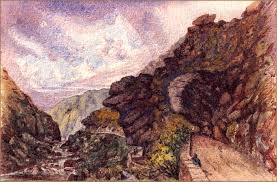 Si vous passez à côté du village d'itxassou, n'hésitez pas à aller voir le « pas de roland qui se trouve au bord de la nive. The Pas De Roland Gorge From The Road Pays Basque France 1878 Artware Fine Art