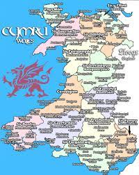 As observed on the map, wales is a mountainous country, where the central and northern parts of the country are dominated by the cambrian mountains, the southern parts by the brecon beacons, and the northwestern part by the snowdonia mountains. Map O Gymru Map Of Wales By Abacaxin On Deviantart