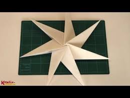 Faltanleitung Weihnachtlicher 3d Stern Aus Bascetta Stern Faltpapier Youtube Papier Falten Bascetta Stern Sterne Basteln Fur Weihnachten